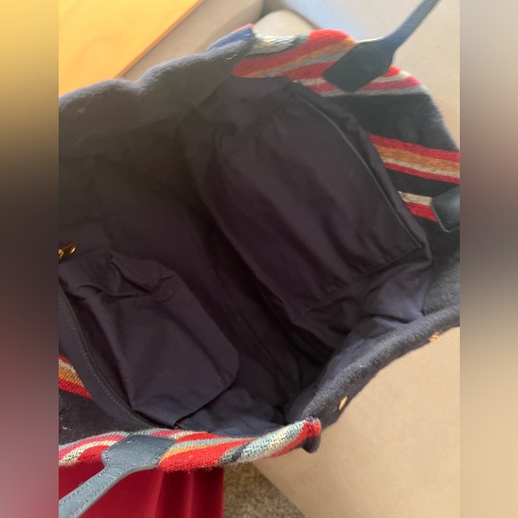 Tory Burch Ella Tote in Wool - Picture 3 of 10